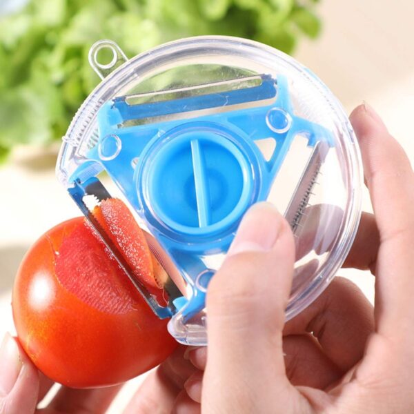 3 in 1 Compact Multifunctional Rotary Peeler for Vegetables and Fruits