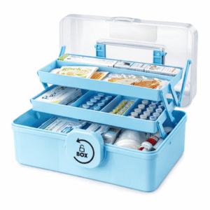 3 Layers Multipurpose Storage Box Accessory Box Medicine Box for Home, Car & Shop